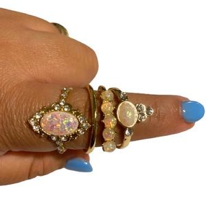 Torrid Gold Toned set of rings